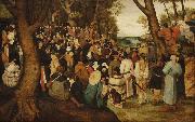 The Preaching of St. John the Baptist Pieter Brueghel the Younger